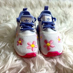 Adidas Monster Inc size 6 tennis shoe